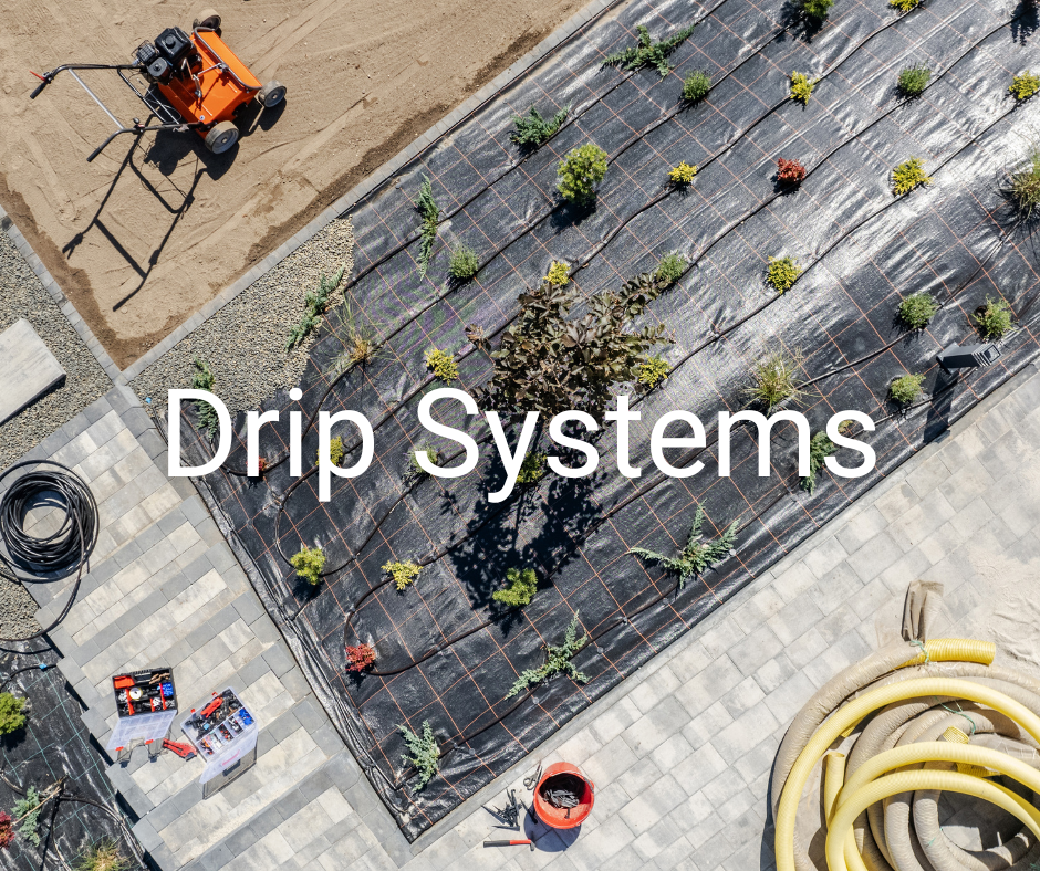 irrigation drip installations for landscaping