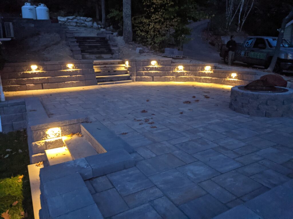 Outdoor lighting services, design and installation in Southern New Hampshire