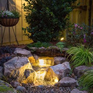 decorative fountains and waterscapes